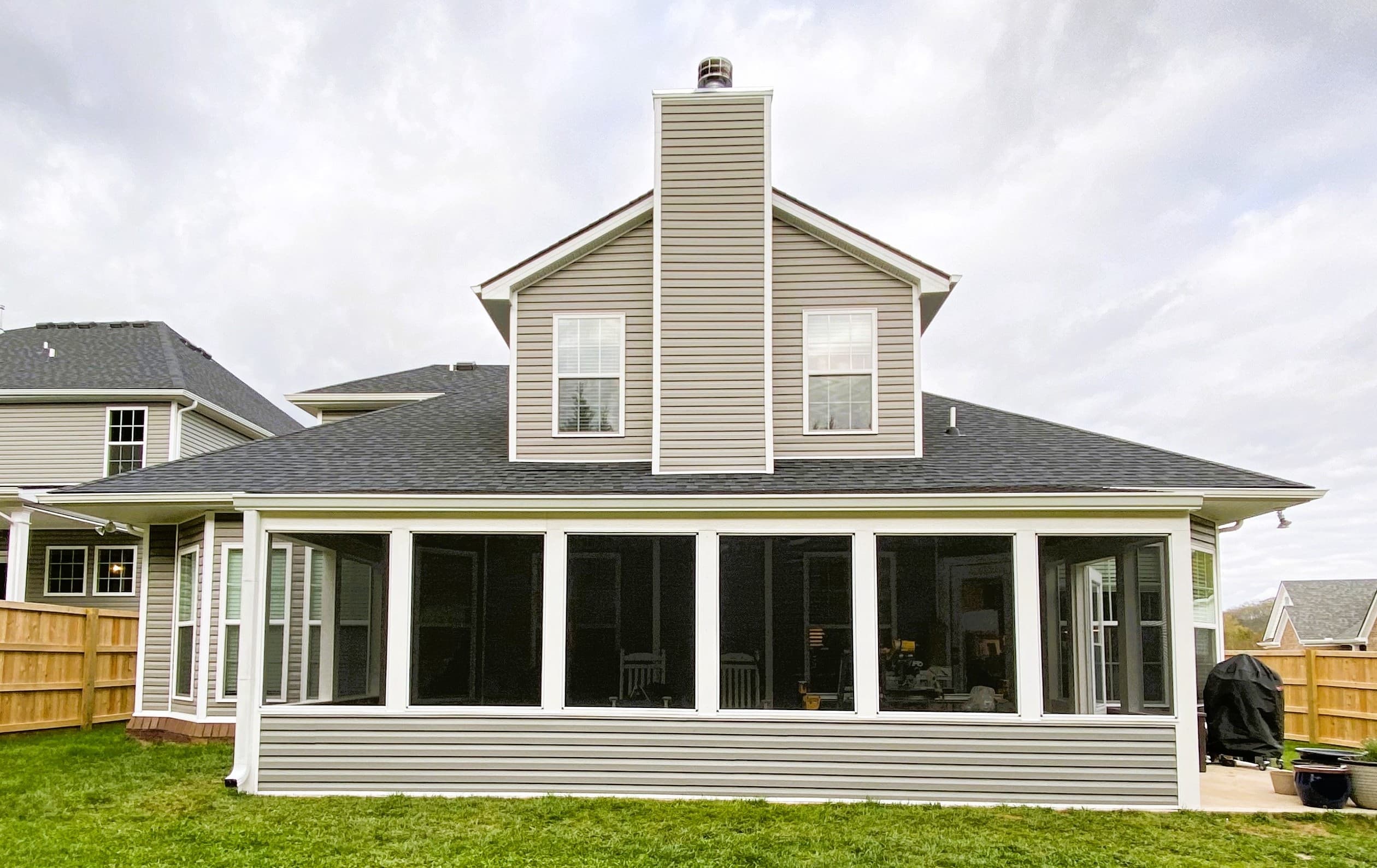 Clarence backyard deck with premium finish