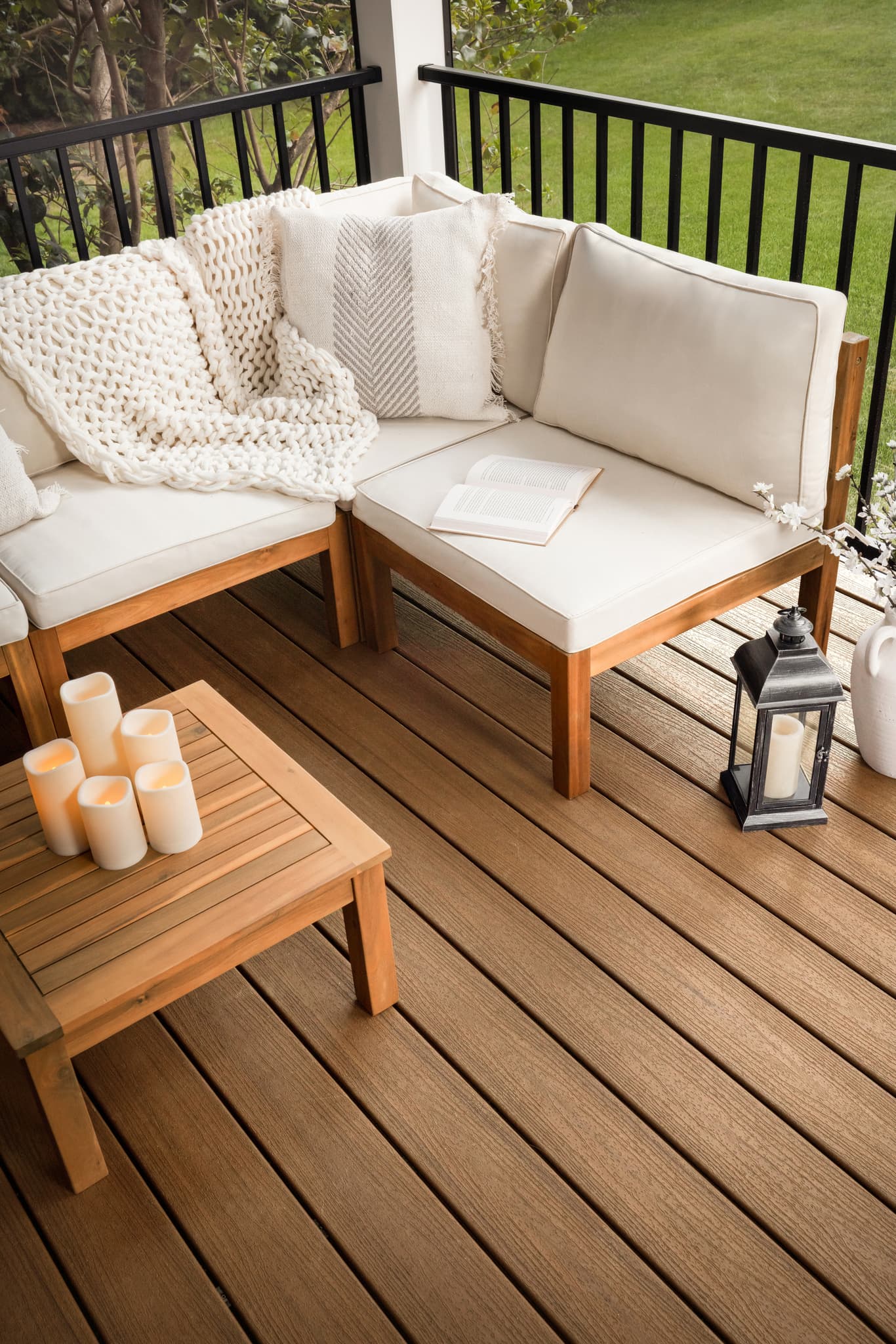 Trex Enhance decking showcasing natural wood appearance